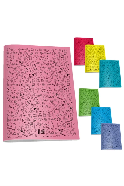 Umut U-Deep A5 Pp Kapak Defter 40 Yaprak Kareli 12'li