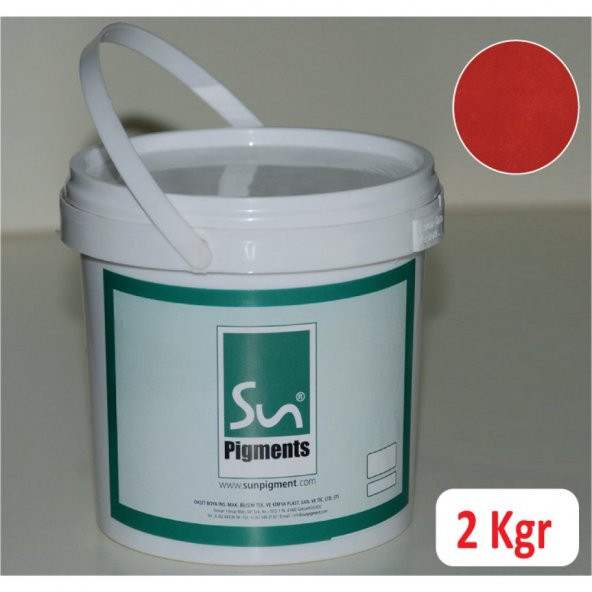 Demir Oksit Kırmızı 120 Pigment  - 2 Kg - 1