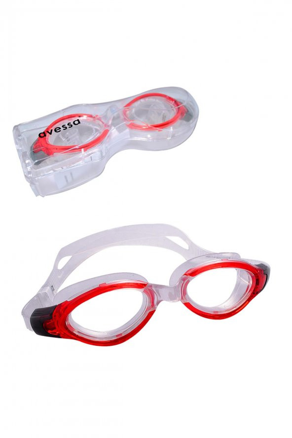 Avessa Yüzücü Gözlüğü Kırmızı GS5A