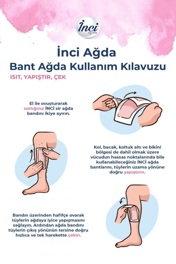 24lü Koltuk Altı ve Bikini Bölgesi + Yüz Sir Ağda Bantları - 2