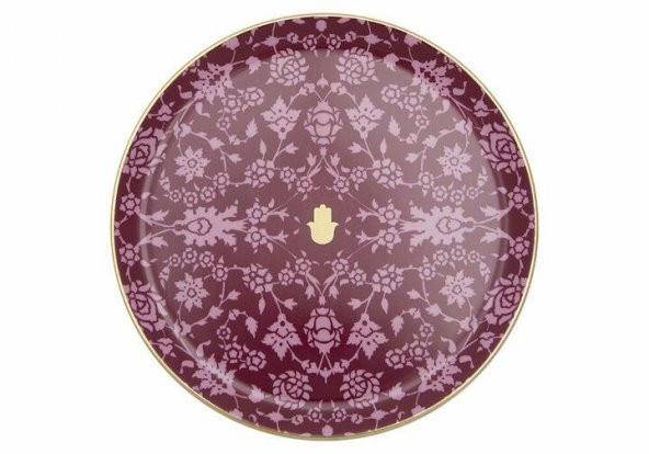 Porland Glamorous 1 li Fuşya Düz Tabak 24cm 04A+P021550