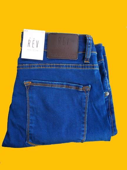 Rev Revelation Lacivert Erkek Ferrari Kumaş Likralı Kot Şort - 5