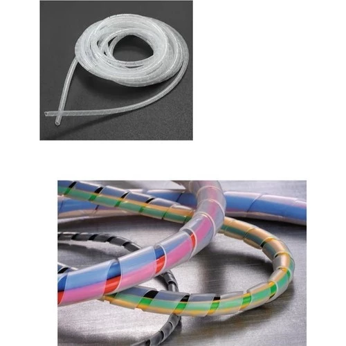 Şahnet Spriallli Şeffaf Kablo Düzenliyici 16 mm (10 adet) - 2