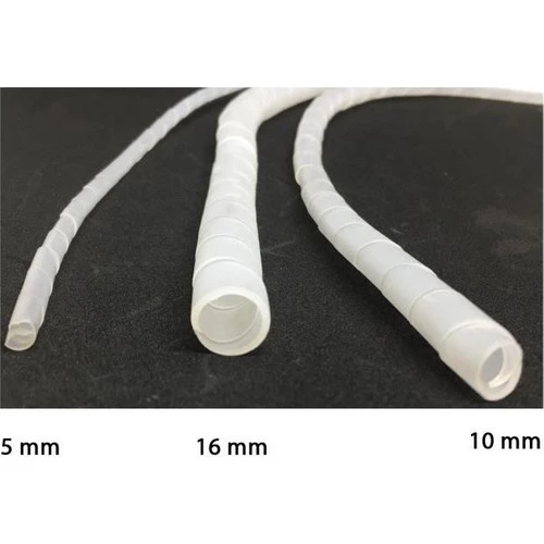 Şahnet Spriallli Şeffaf Kablo Düzenliyici 16 mm (10 adet) - 4