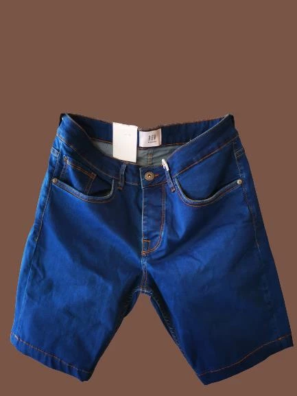 Rev Revelation Lacivert Erkek Ferrari Kumaş Likralı Kot Şort - 7