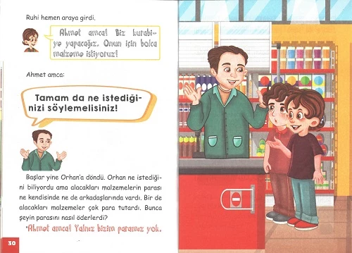 3.Sınıf Girişken Ruhi'nin Maceraları Seti-64 Sayfa (Hızlı Okuma Kitabı Hediyeli) - Resim 2