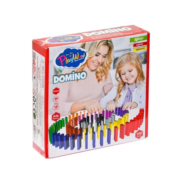Playwood Ahşap Domino Oyunu ONY-388 - 2