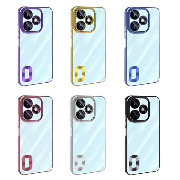 Xiaomi Redmi 13 4G Kılıf Kamera Korumalı Logo Gösteren Redclick Omega Kapak - Resim 8