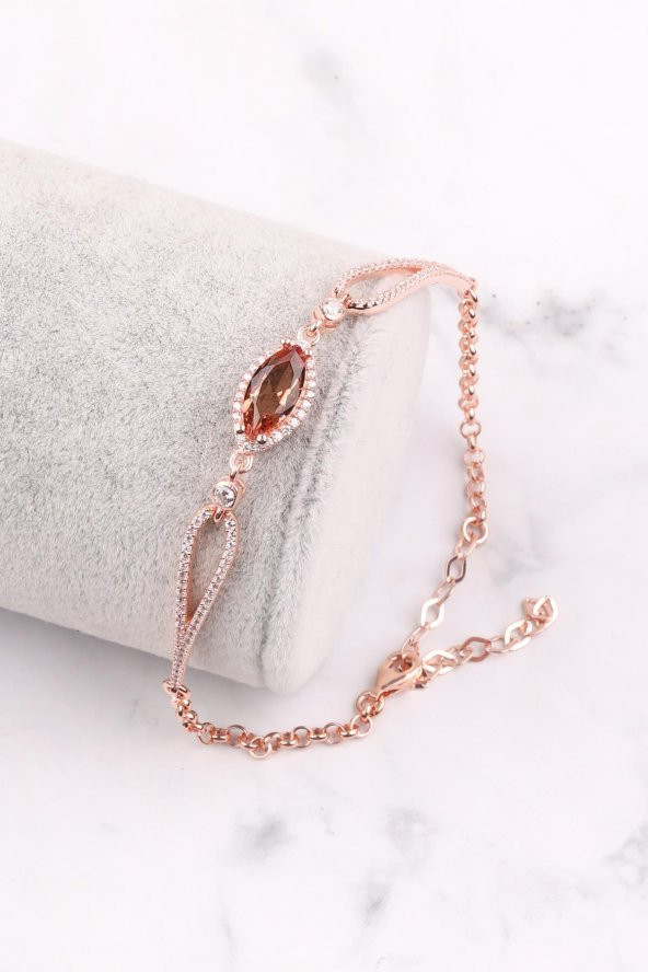 Zultanit 925 Ayar Gümüş Bileklik ürün görseli