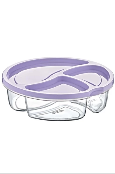 Yuvarlak Bölmeli Saklama kabı Royaleks-MP-7049 ürün görseli 1