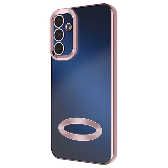 Galaxy A15 Kılıf Kamera Korumalı Logo Gösteren Redclick Omega Kapak - Resim 6