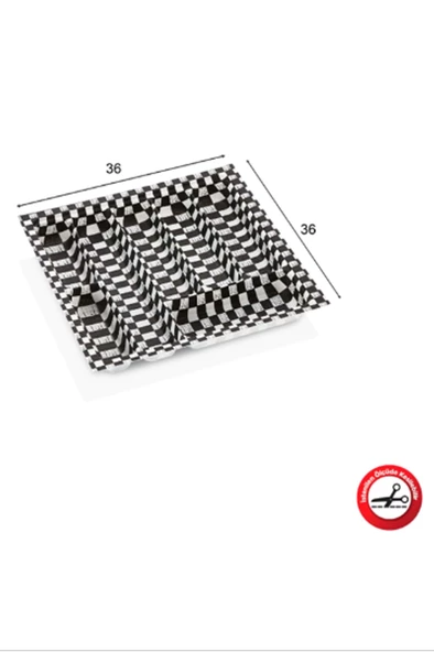 Eco Modül Kaşıklık 7 Gözlü Damalı 36x36 Royaleks-ACERO-20133 ürün görseli