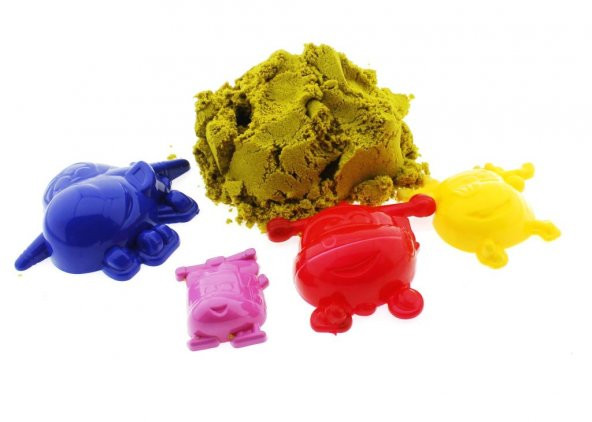 Harika Kanatlar Kovada Oyun Kumu Seti Sarı - 3