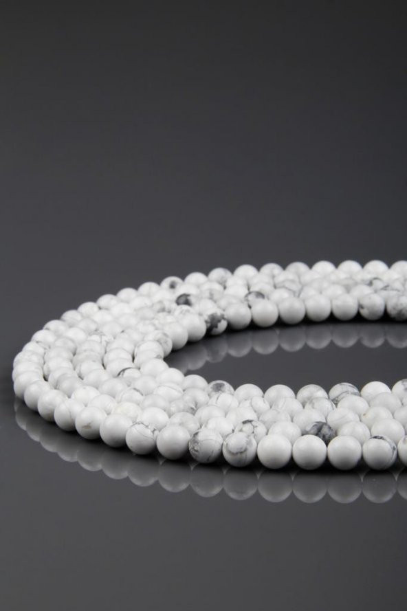 Havlit Doğal Taş Dizi 8 mm Küre Kesim ürün görseli