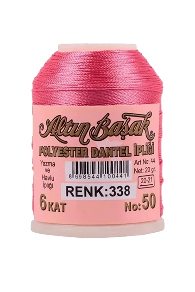 3 Adet Altınbaşak Oya ve Dantel İpi 20 gr - Royaleks - No: 338 - 3
