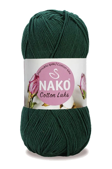 5 Adet Cotton Lüks Yelek Tunik Kazak Bluz Hırka İpi Yünü Koyu Yeşil 97580 - Resim 2