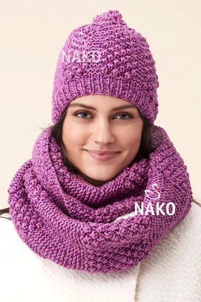 5 Adet Vega Tweed Premium Akrilik El Örgü İpi Yünü No: 31752 - Resim 2