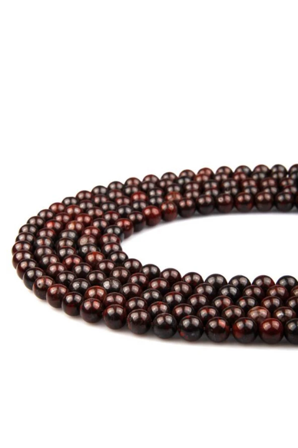 Dragon Jasper Doğal Taş Dizi 8 mm Küre Kesim ürün görseli