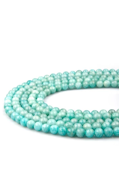 Amazonit ( A Kalite ) Doğal Taş Dizi 8 mm Küre Kesim ürün görseli
