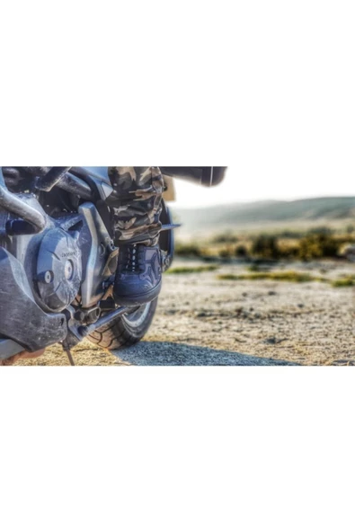 Amanos Kevlar Kamuflaj Desenli Diz-Kalça korumalı motorcu pantolonu - Resim 7