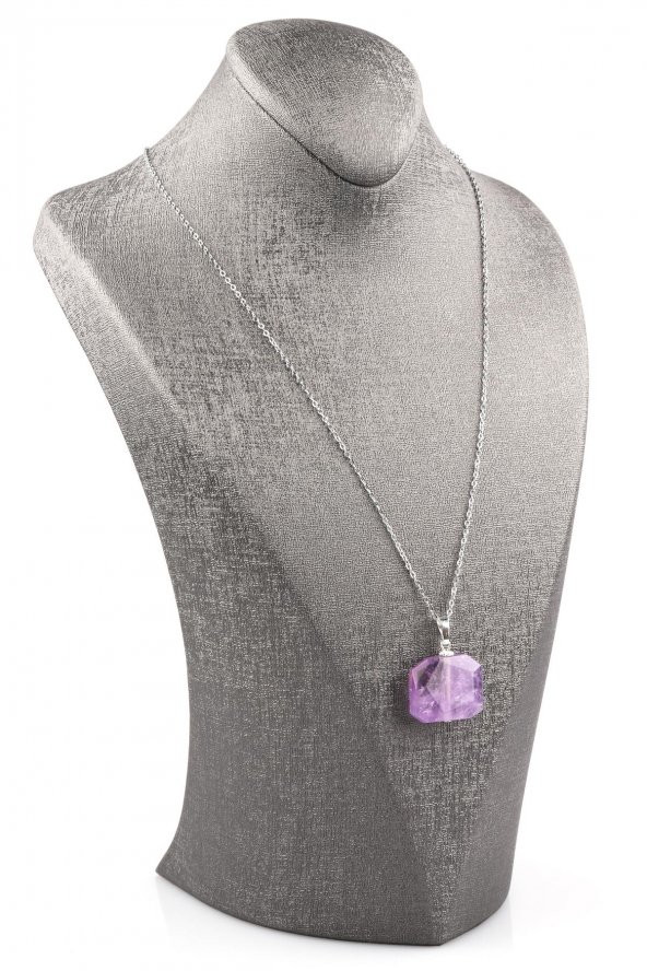 Ametrin Doğal Taş Kolye - 2