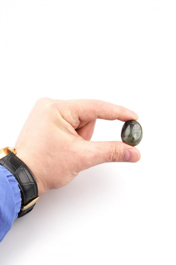 Labradorit Doğal Taş Tamburlanmış Parça - 2