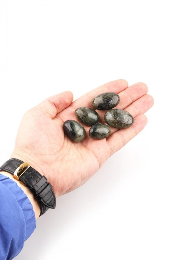 Labradorit Doğal Taş Tamburlanmış Parça - 3