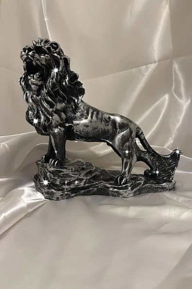 Aslan Kukreyen Aslan Galatasaray Biblosu Gri - Resim 3