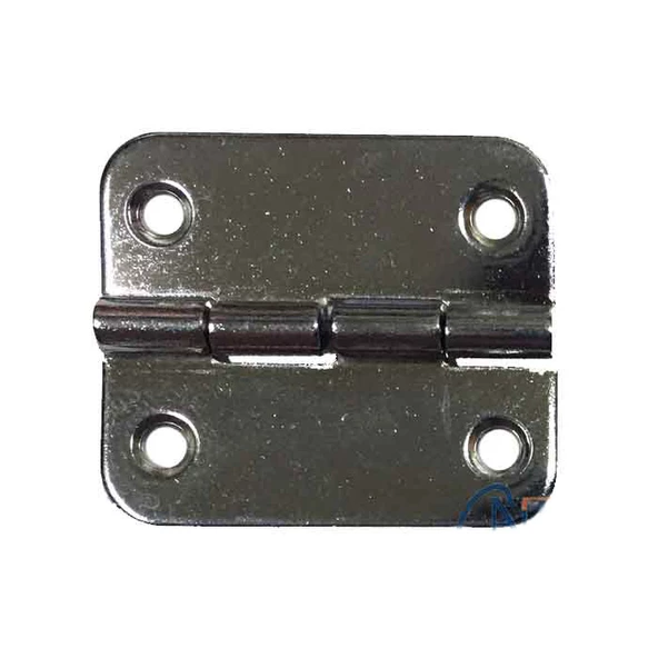 Havşalı Menteşe - Büyük, 25x30mm, Nikel, 100 Adet ürün görseli