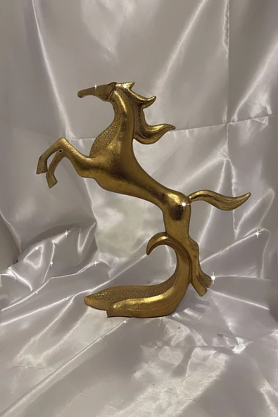 Avatar Kaideli Kübik Şahlanan Uçan At Gold - Resim 2