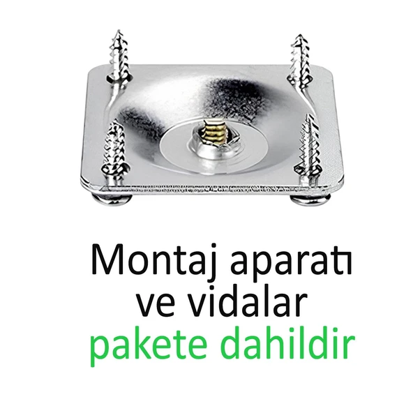 2 Adet Ahşap Ayak 15 Cm Koyu Meşe M8 Civatalı Bağlantı Aparatlı Dolap Mobilya Koltuk Kanepe Destek Ayağı Ayakları - 6