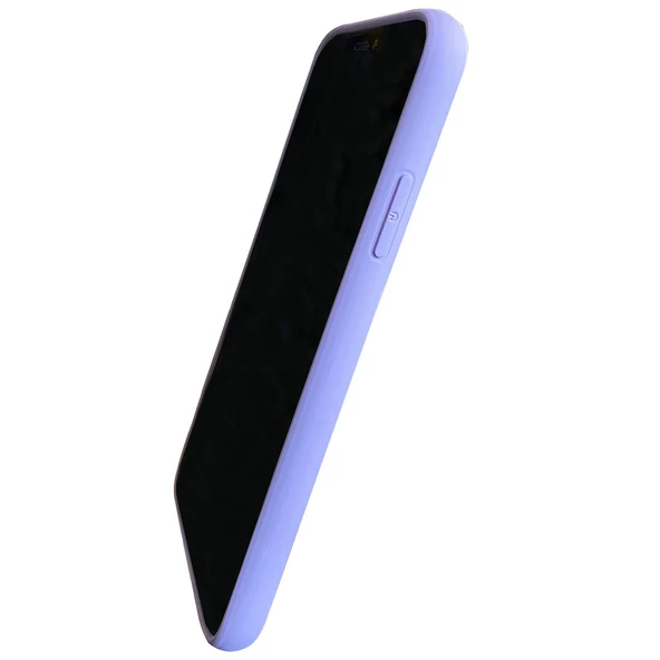 iPhone 11 ile Uyumlu Cappy Silikon Kılıf Lila - 4