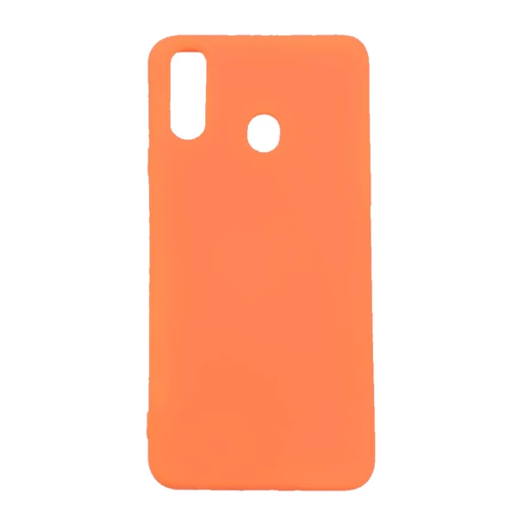 P40 Lite E ile Uyumlu Cappy Silikon Kılıf Mercan - 1