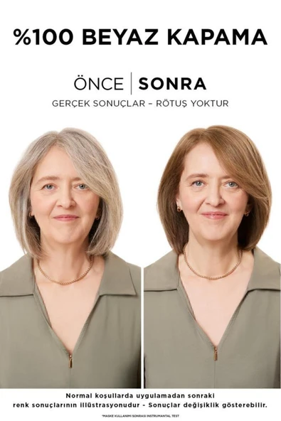 L'Oreal Paris Creme Saç Boyası 7 Kumral - Resim 6