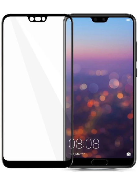 Blogy P20 Pro ile Uyumlu Flexi 5D Ekran Koruyucu - 2
