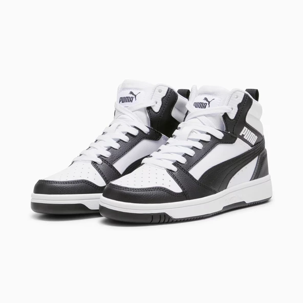 Puma 393831 01 Rebound V6 Mid Jr Unısex Ayakkabı - 2
