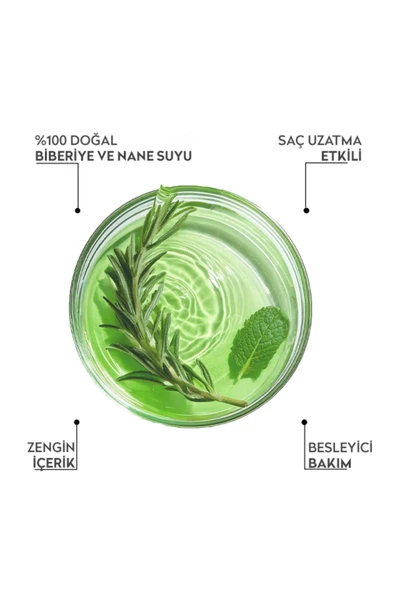 Dermokil Biberiye Suyu %100 Doğal Saç Güçlendirici Sprey 250 Ml - Resim 3
