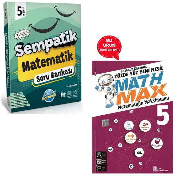 5.Sınıf Sempatik Matematik Soru Bankası (Hediyeli) ürün görseli 1