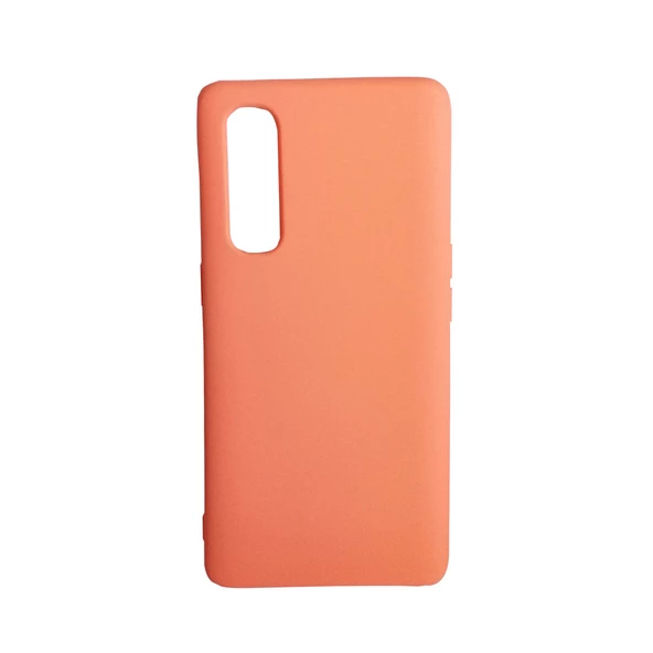 Reno 3 Pro ile Uyumlu Cappy Silikon Kılıf Mercan - 1