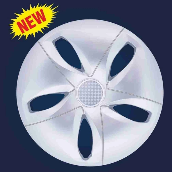 16 İNÇ JANT KAPAĞI TAKIM 4 ADET -430- ürün görseli