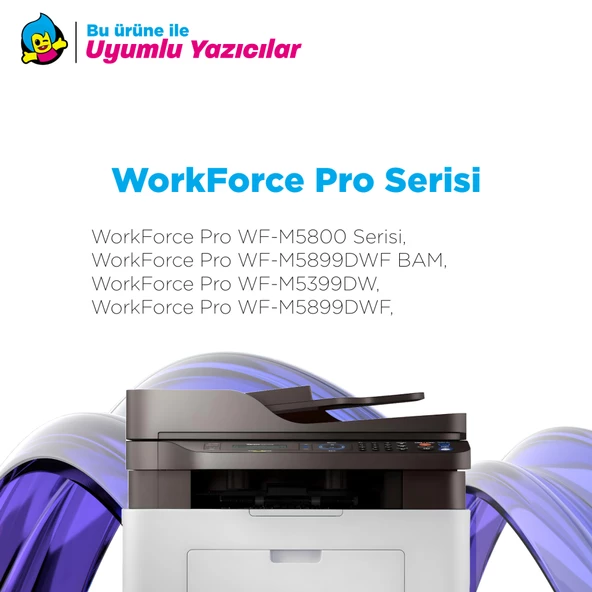 Epson WorkForce Pro WF-M5899DWF Muadil Kartuş 40K - 3