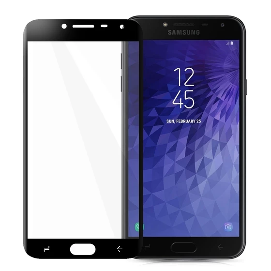 Blogy Galaxy J4 2018 ile Uyumlu Flexi 5D Ekran Koruyucu - 1