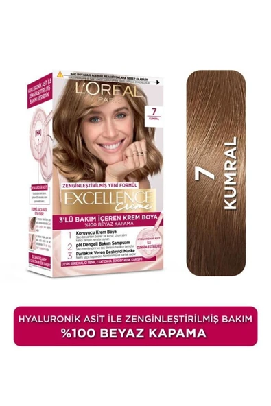 L'Oreal Paris Creme Saç Boyası 7 Kumral