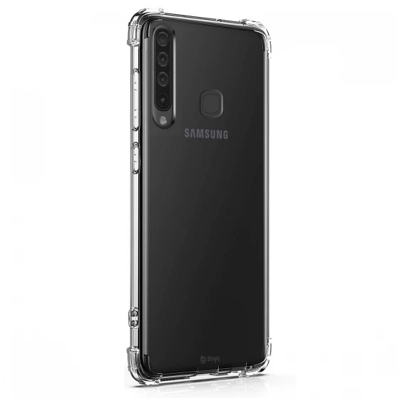 Blogy Galaxy A9 2018 ile Uyumlu Crystal Fit Kılıf Crystal Clear - 2
