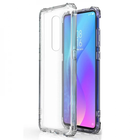 Blogy Mi 9T ile Uyumlu Crystal Fit Kılıf Crystal Clear ürün görseli