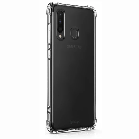 Blogy Galaxy A60 ile Uyumlu Crystal Fit Kılıf Crystal Clear - 2