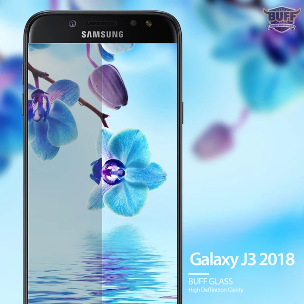 Buff Glass Galaxy J3 2018 ile Uyumlu Ekran Koruyucu Cam - 4