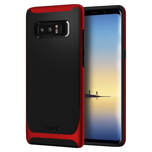 Buff Galaxy Note 8 ile Uyumlu New Armor Kılıf Red - 1