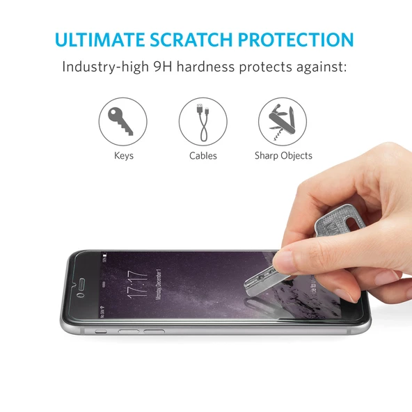 Buff Glass Galaxy A7 2017 ile Uyumlu Ekran Koruyucu Cam - 5