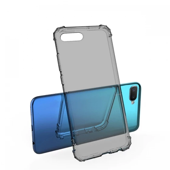 Blogy K1 / RX17 ile Uyumlu Neo Crystal Fit Kılıf Smoke Black - 2